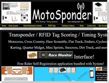 Tablet Screenshot of motosponder.com